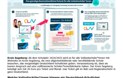 Das Deutschland-Schulticket kommt!